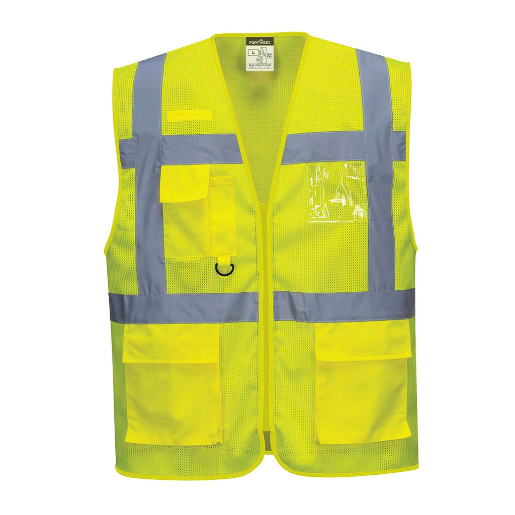 Gilet Executive Atene MeshAir Hi-Vis – Giallo