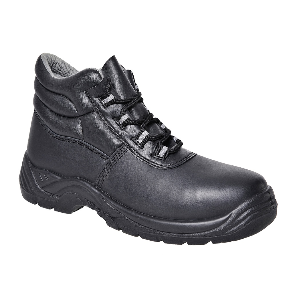 Stivaletto in pellecon materiale composito a S1PS SR – Nero