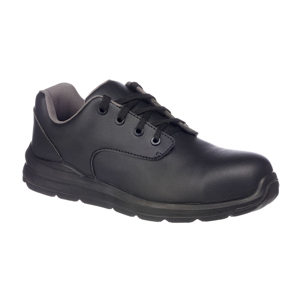 Scarpa di sicurezza con allacciatura Compositelite Portwest – Nero