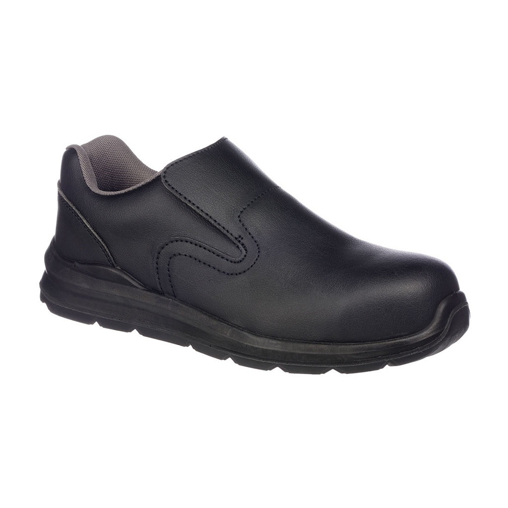 Scarpa sportiva di sicurezza senza lacci Compositelite Portwest – Nero