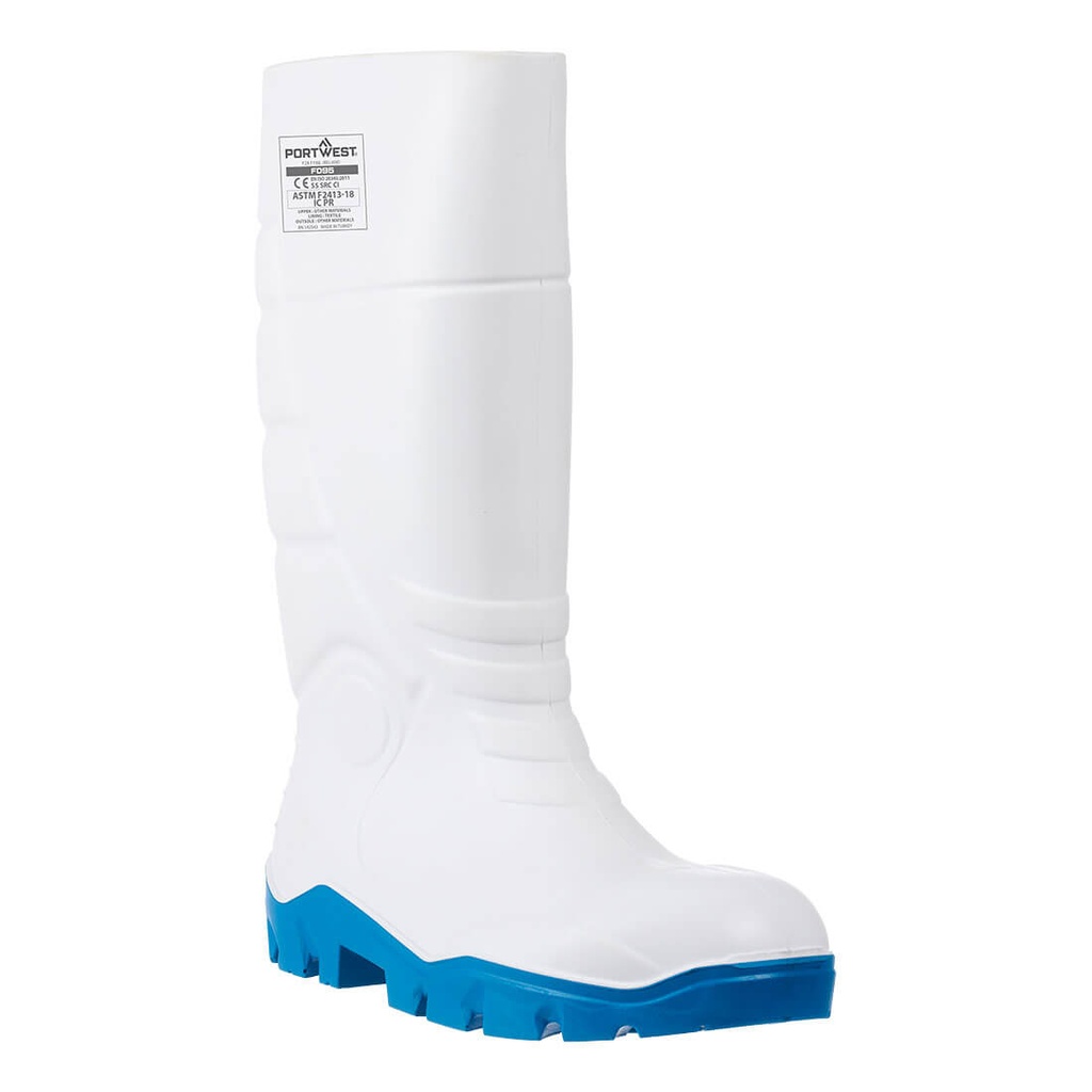 Stivale Wellington  in PU S4 CI FO – Bianco