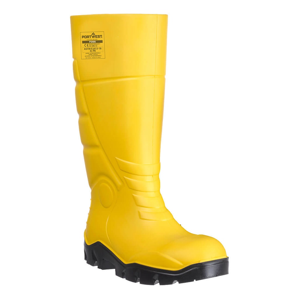 Stivale Wellington in PU S5 CI FO – Giallo