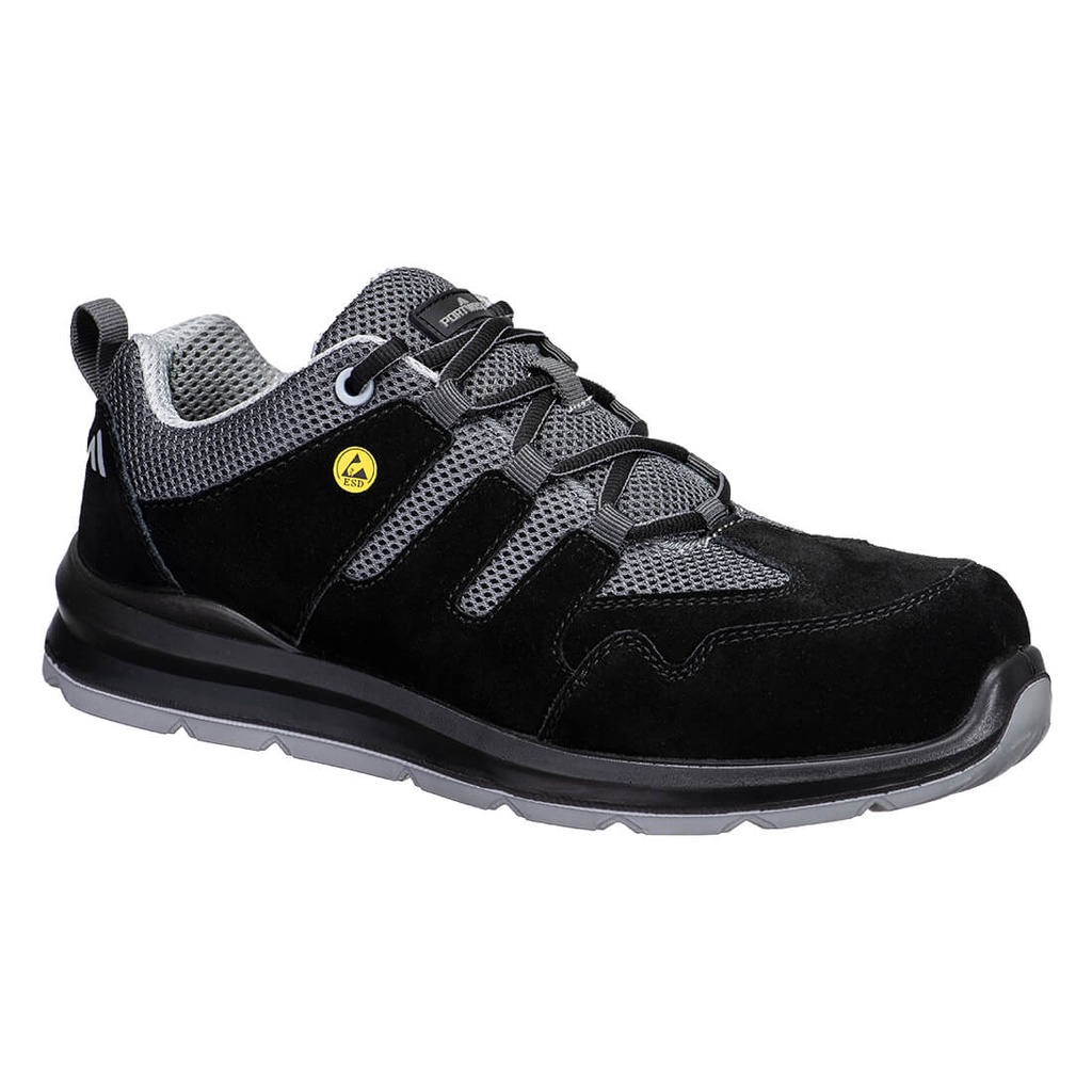 Trainer in composito S1 ESD SR FO – Nero/grigio