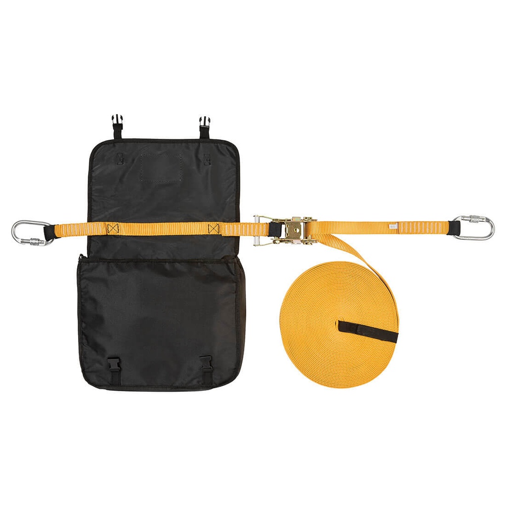 Linea vita orizzontale temporanea – Giallo/nero