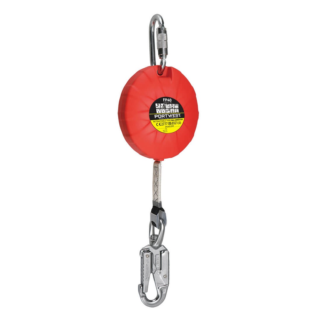 Blocco anti caduta – Arancione