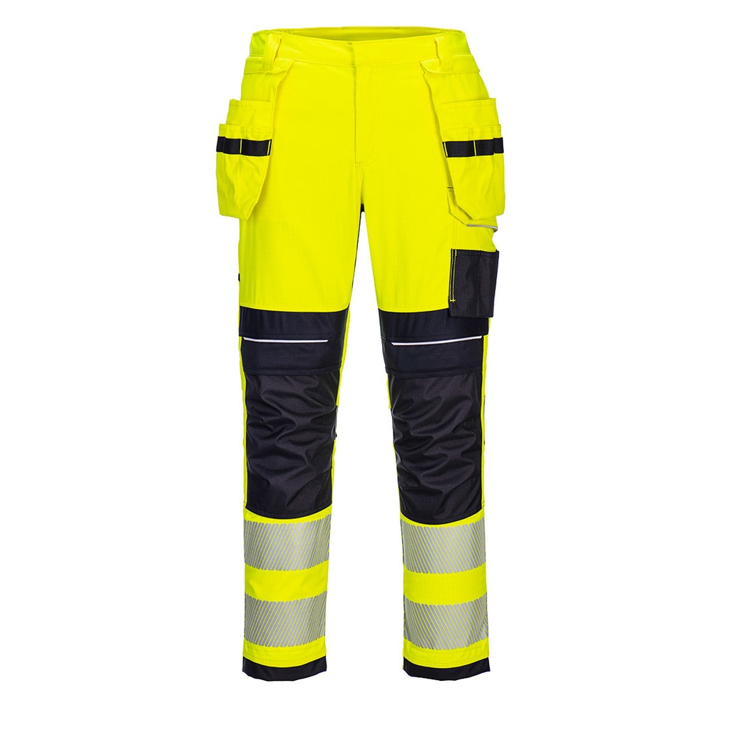 Pantaloni da lavoro Holster PW3 FR Modaflame Hi-Vis – Giallo/blu navy
