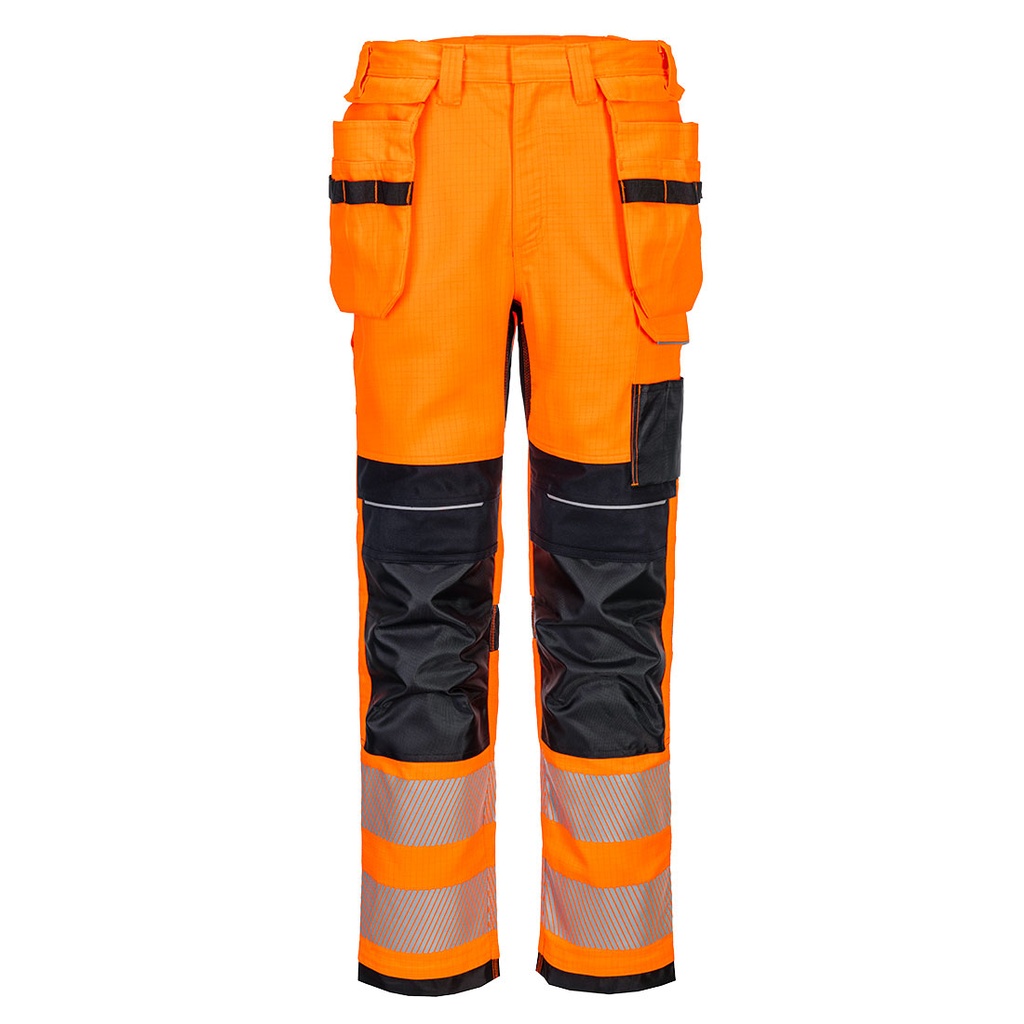 Pantaloni da lavoro Holster PW3 FR Modaflame HVO – Arancione/blu navy