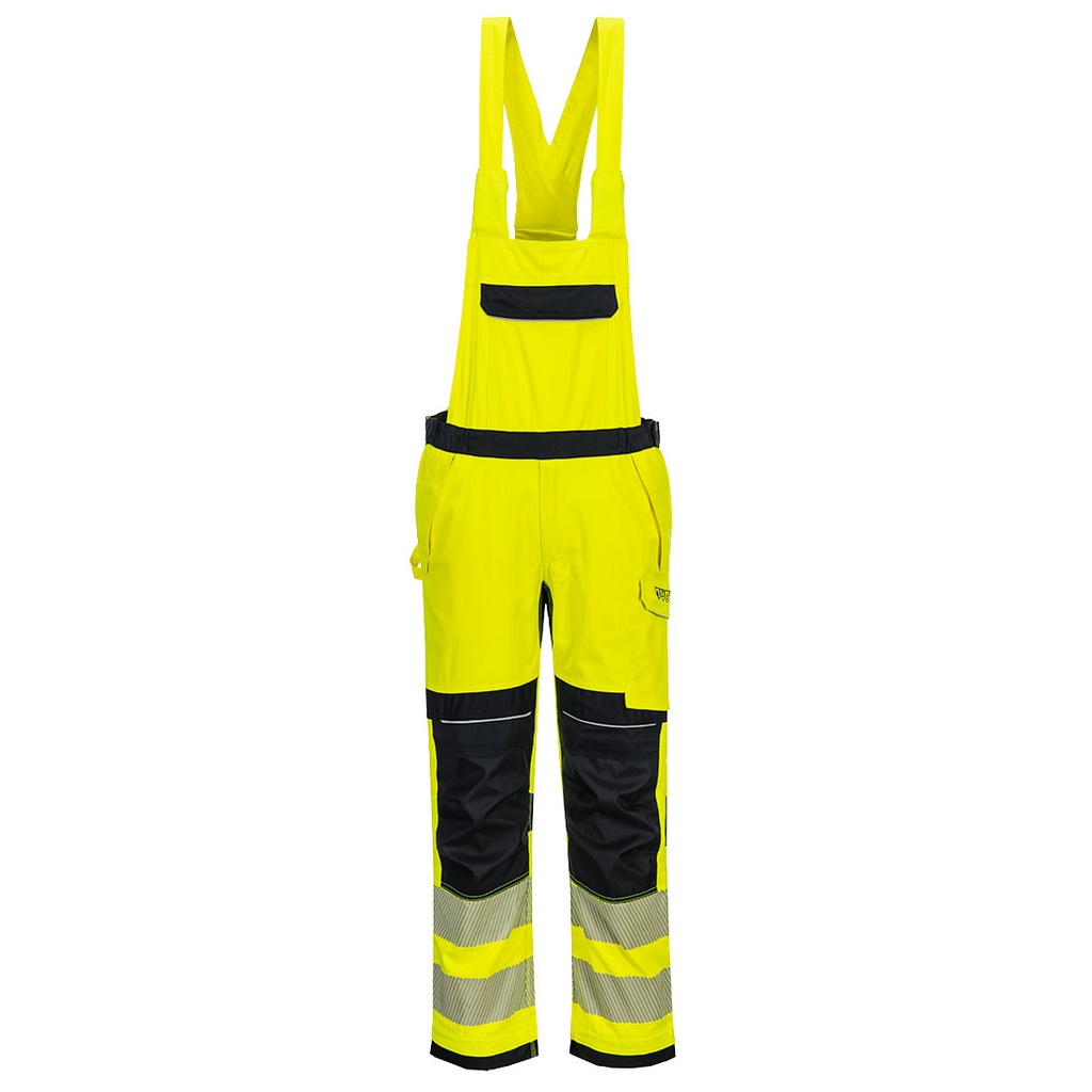 Salopette PW3 FR Modaflame Hi Vis – Giallo/blu navy