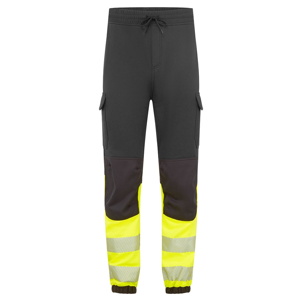 PW3 Modaflame Hi-Vis Class 1 FR Jogger – Nero/giallo