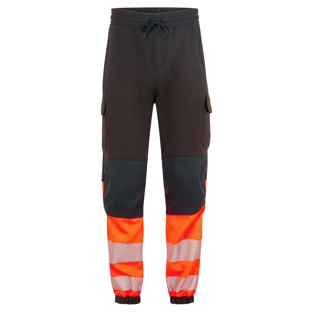 PW3 Modaflame HVO Classe 1 FR Jogger – Nero/arancione