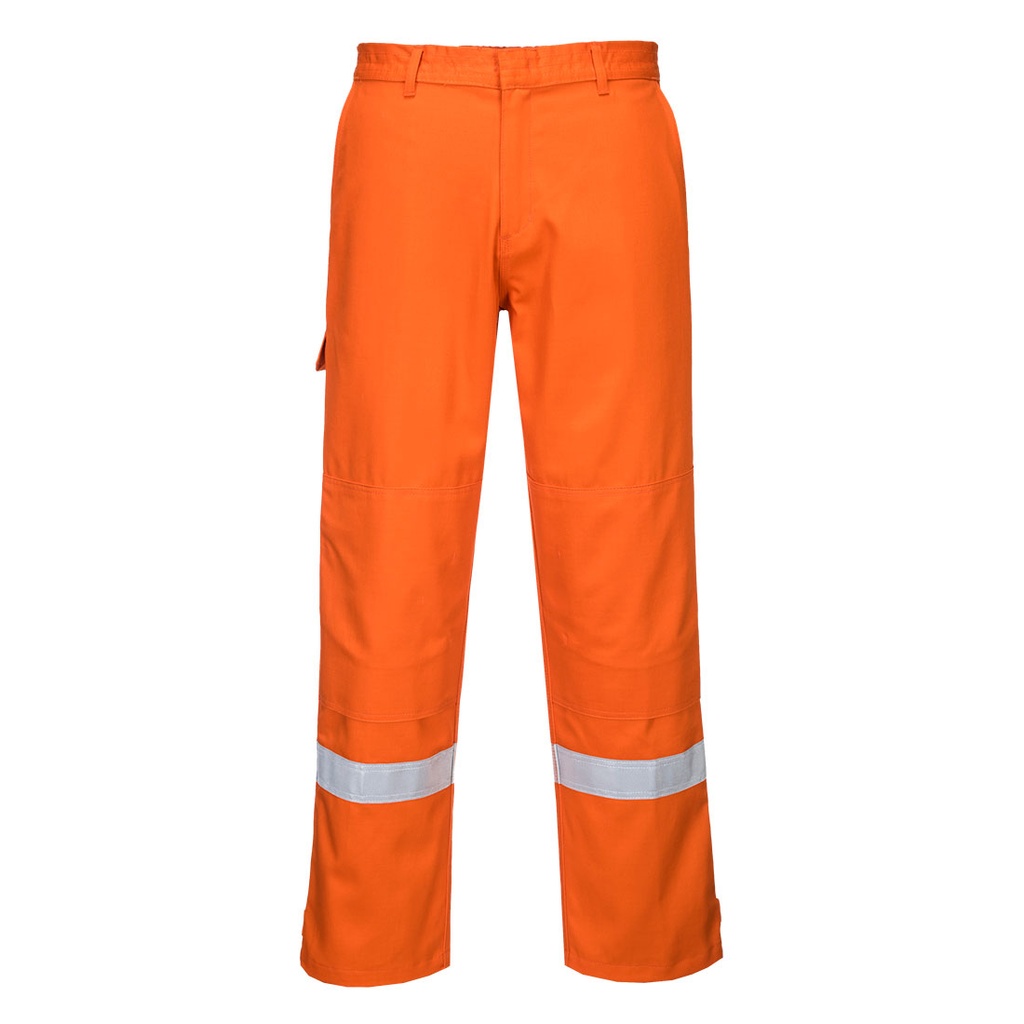 Pantaloni da lavoro FR da donna Bizflame – Arancione