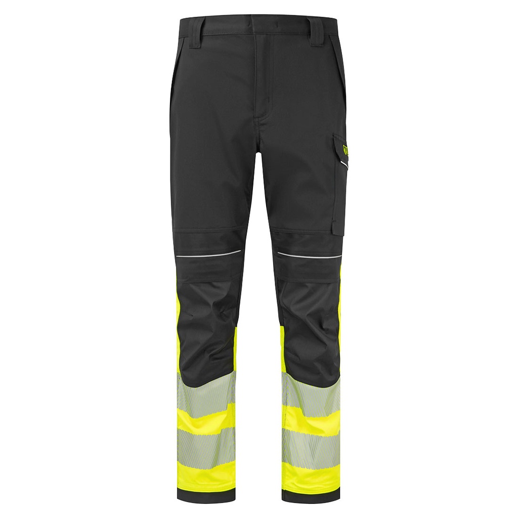 PW3 Modaflame Pantaloni da lavoro Hi-Vis Classe 1 FR – Giallo/nero