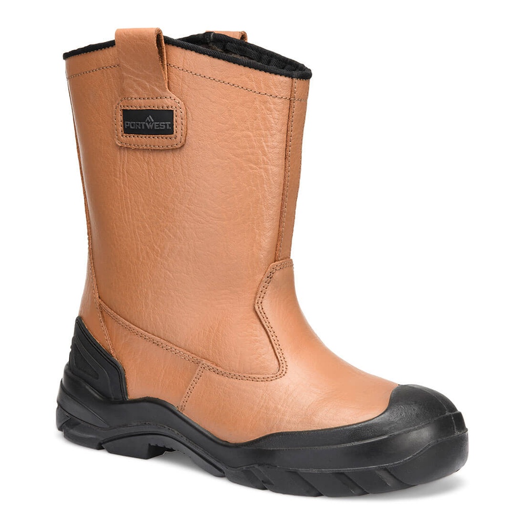 Stivale Rigger invernale in pelle e acciaio S3 CI HI FO SC SR – Cuoio