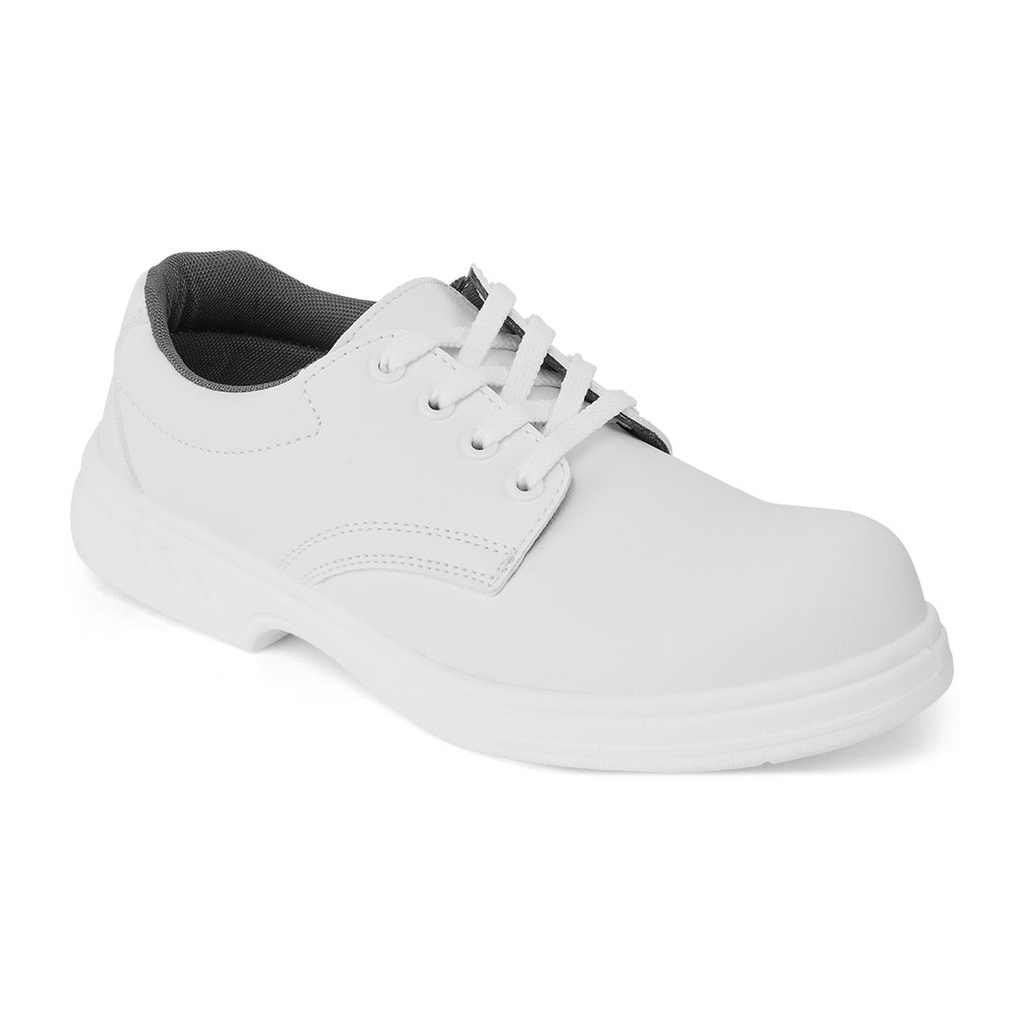 Scarpa di sicurezza con lacci S2 – Bianco