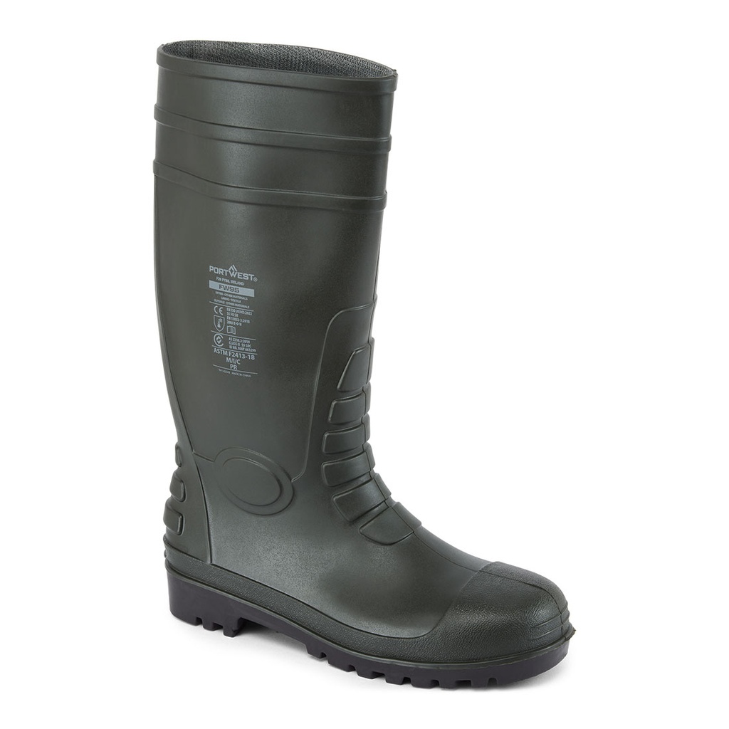 Stivale Total Safety Wellington S5 – Verde