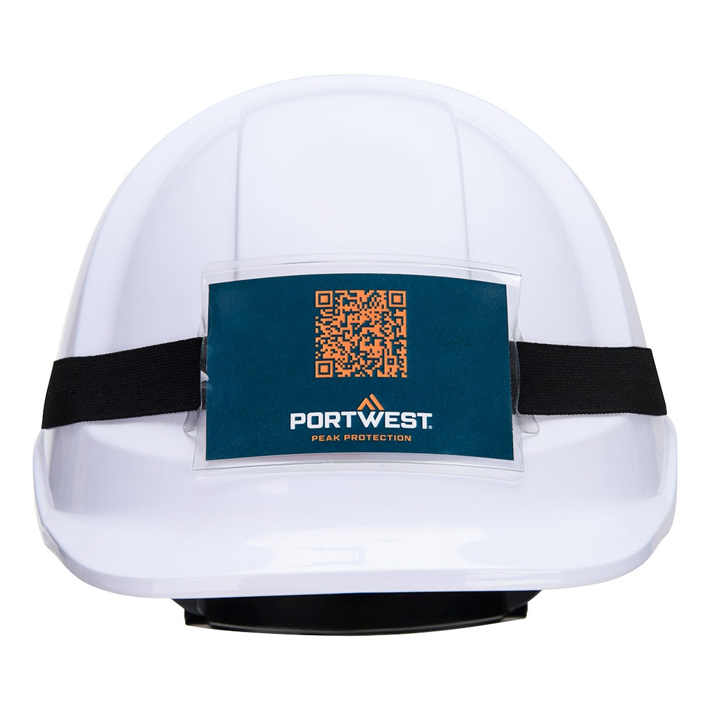 Portabadge universale per casco – Nero