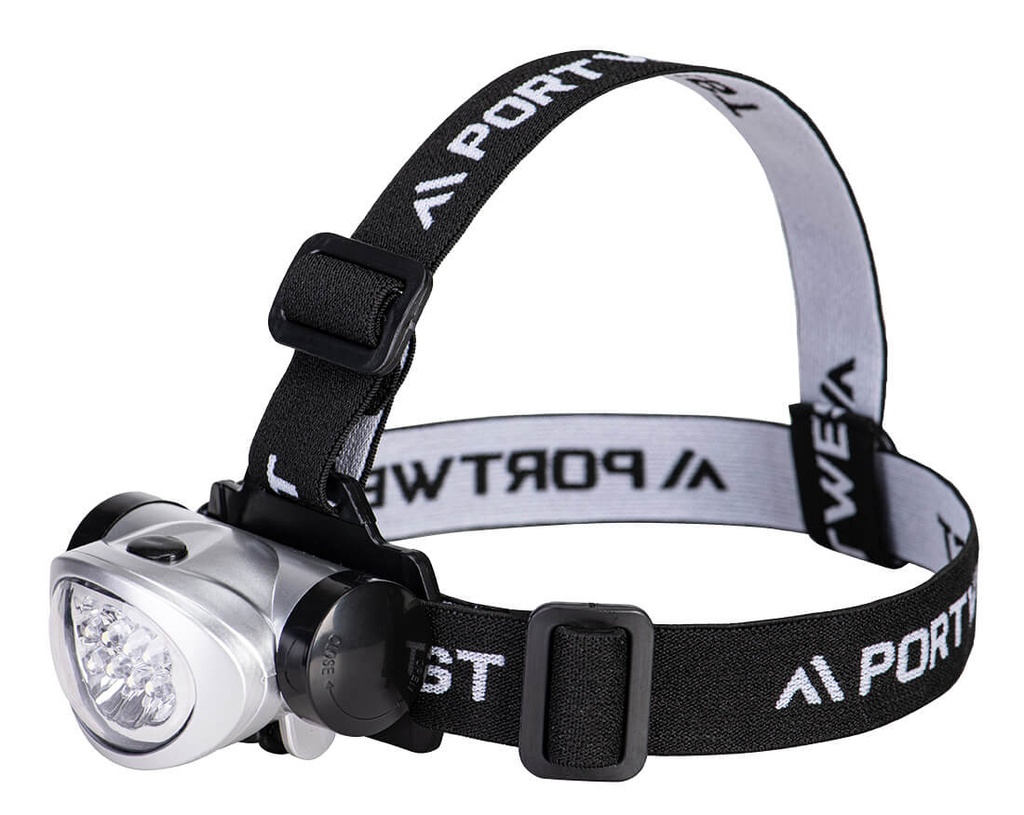 Lampada frontale a LED – Argento