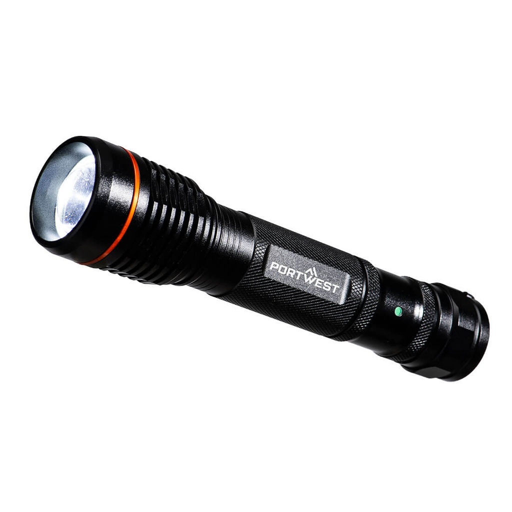 Torcia USB ricaricabile – Nero