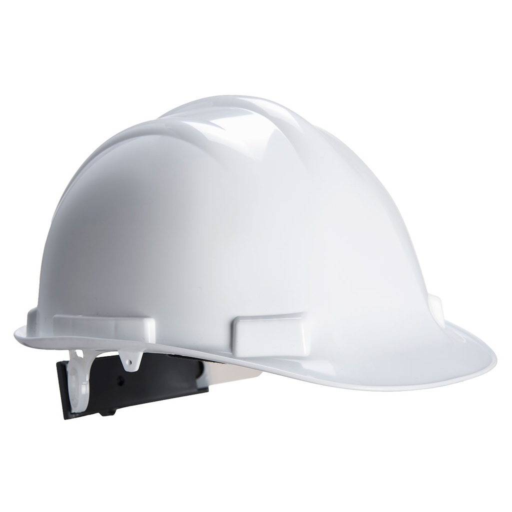 Elmetto Expertbase chiusura a cremagliera – Bianco