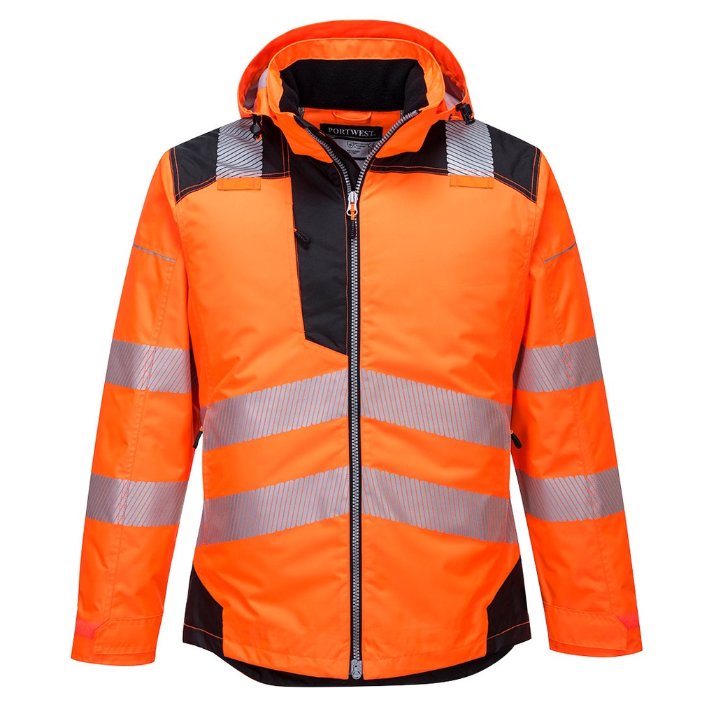 PW3 Giacca invernale Hi-Vis – Arancione/nero