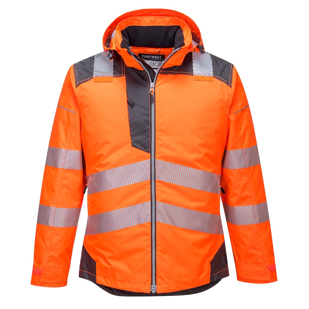 PW3 Giacca invernale Hi-Vis – Arancione/grigio