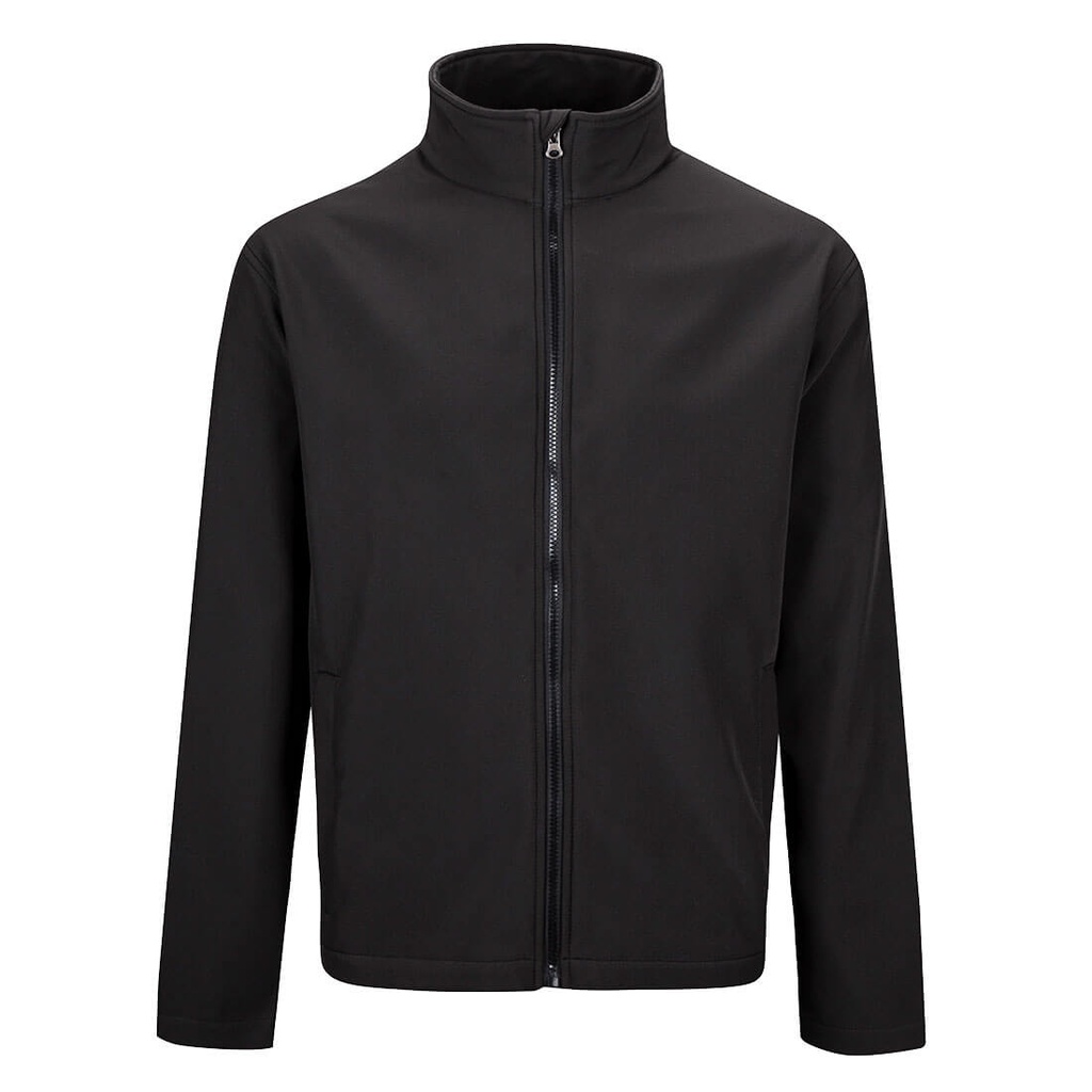 Softshell Print & Promo da uomo (2L) – Nero