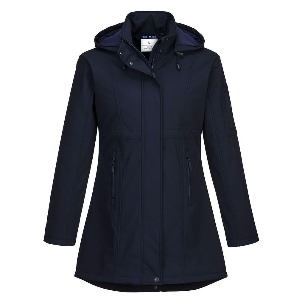 Giacca Softshell Carla da donna (3L) – Blu navy (NAR)