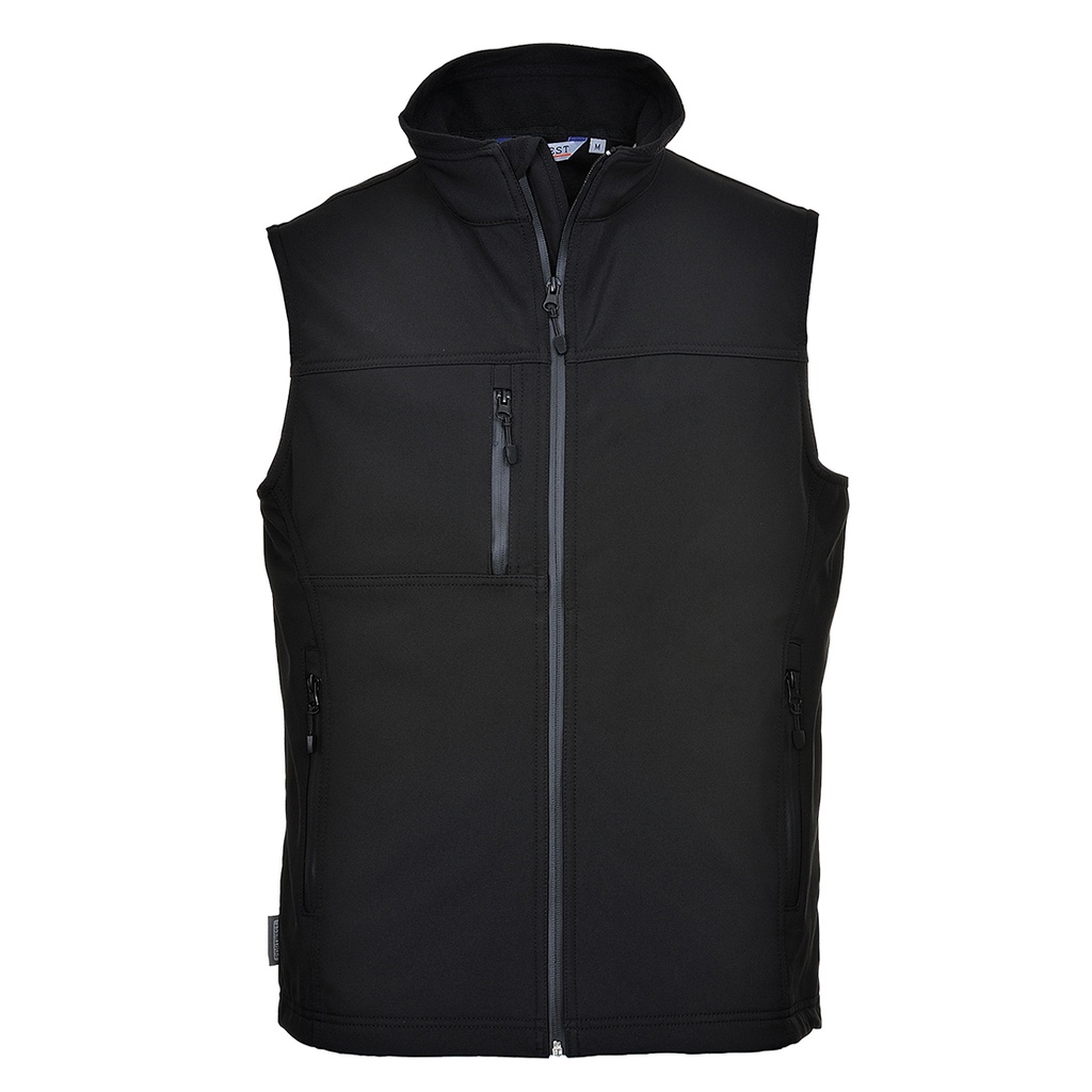 Gilet Softshell (3L) – Nero