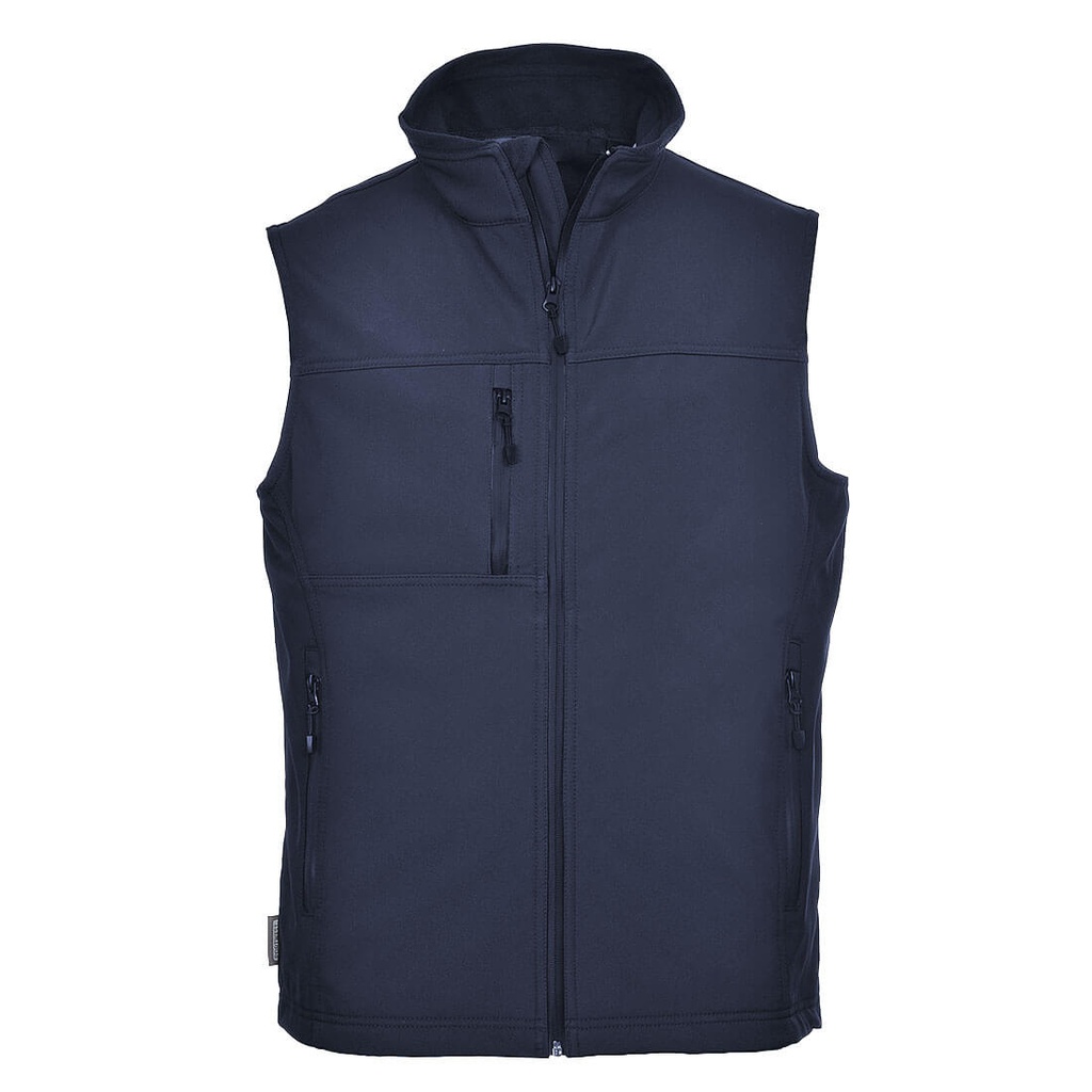 Gilet Softshell (3L) – Blu navy (NAR)