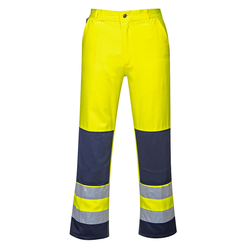 Pantaloni Seville Hi-Vis – Giallo/blu navy