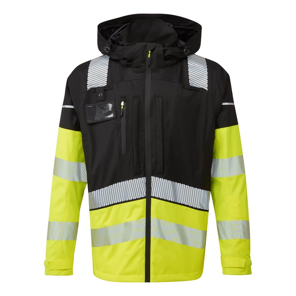 Giacca antipioggia Ultimate Modular Hi-Vis in – Giallo/nero