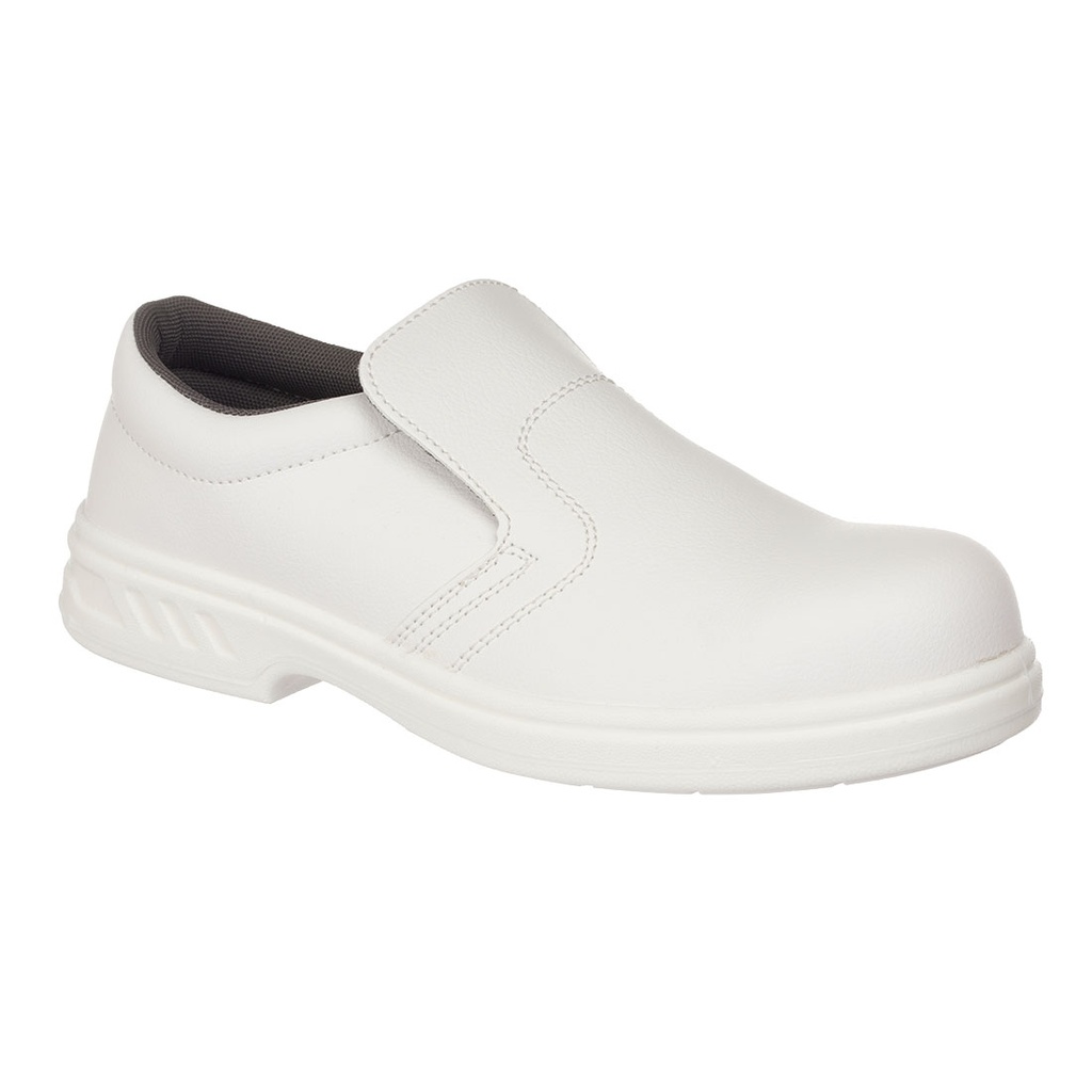 Mocassino di sicurezza S2 – Bianco