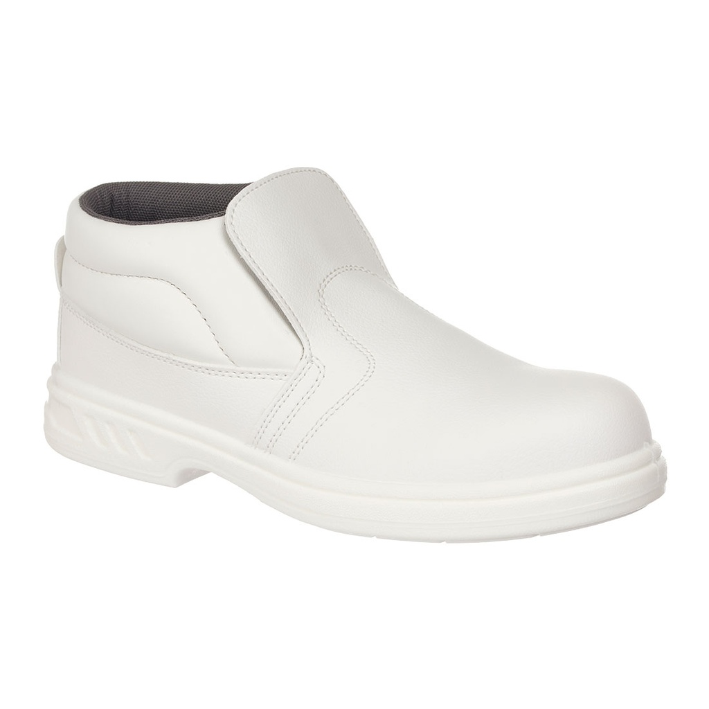 Scarpa di sicurezza senza lacci S2 – Bianco