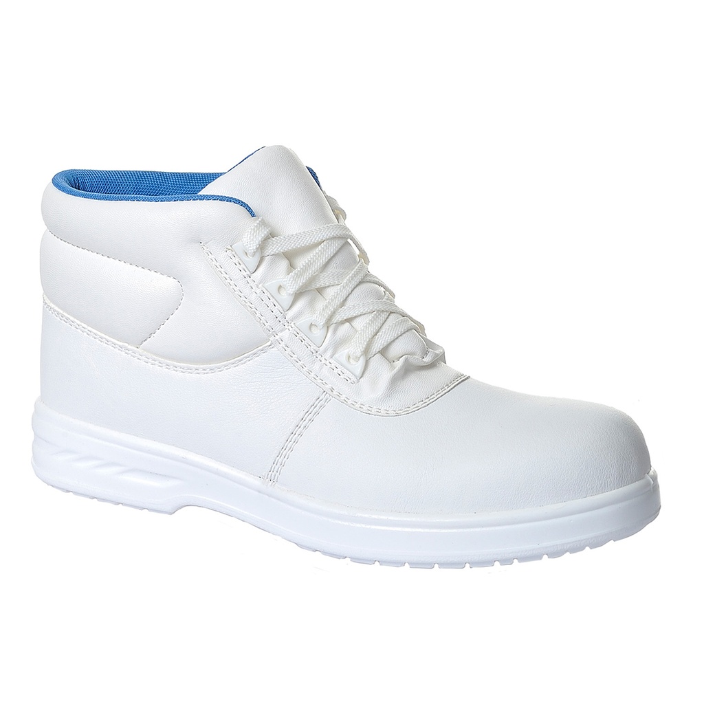 Scarponcino Steelite allacciato S2 – Bianco