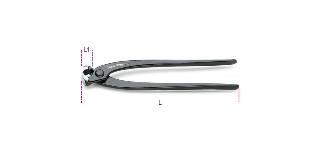 [010980250] Tenaglie per cementisti Beta 1098 250