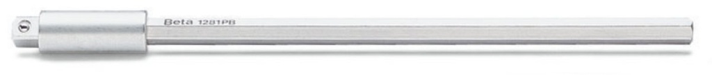 [012810293] Portabussole quadro maschio 1/4” cromato Beta 1281PB