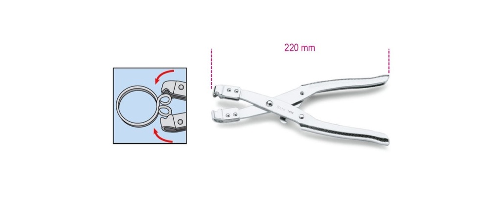 [014720001] Pinza per anelli stringitubo Beta 1472