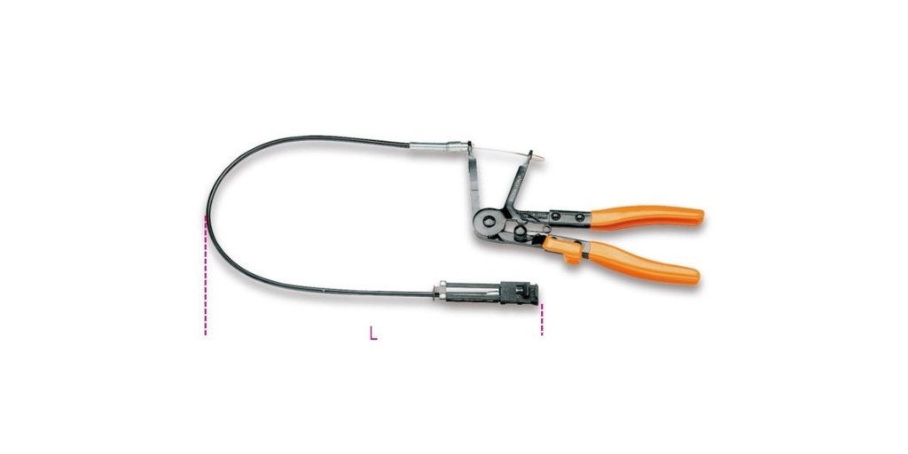 [014720105] Pinza automatica con prolunga per anelli stringitubo Beta 1472AUP