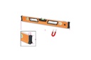 [016960506] Livella con base magnetica in alluminio profilato con tre fiale infrangibili Beta 1696T 600