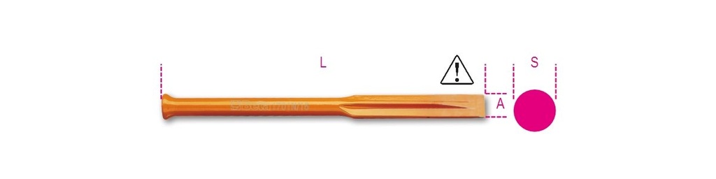 [017010001] Scalpello per edilizia Beta 1701N 250
