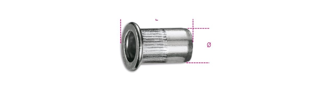 [017420024] Rivetti in alluminio filettati per 1742-1742A-1946KF Beta 1742R-AL M4