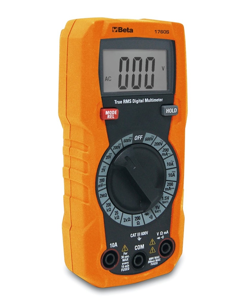 [017600022] Multimetro digitale compatto Beta 1760S