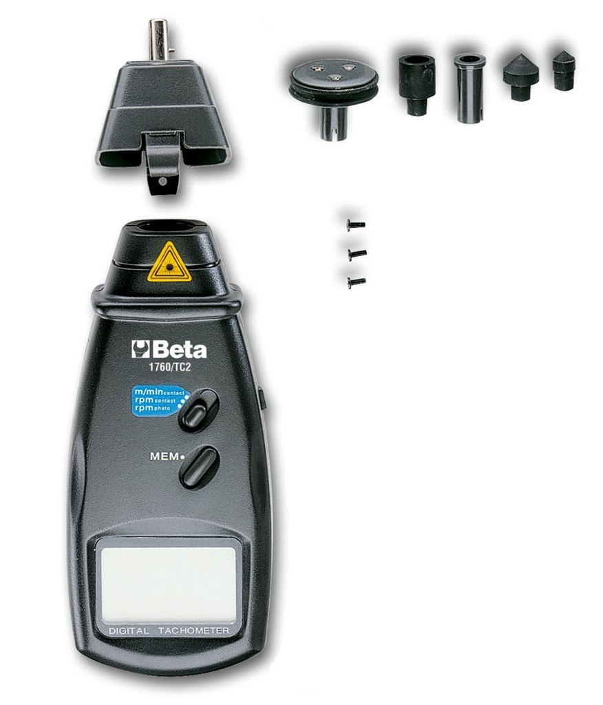 [017600161] Tachimetro digitale a distanza e a contatto Beta 1760/TC2