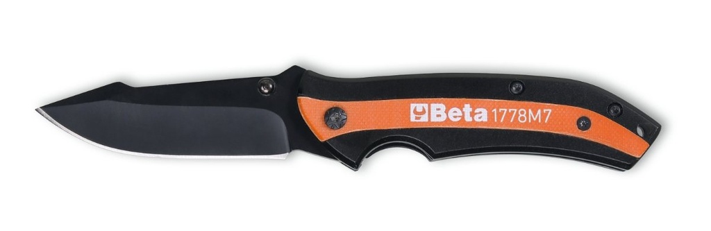 [017780015] Coltello a serramanico mini lama in acciaio inossidabile Beta 1778M7
