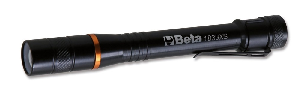 [018330001] Torcia LED per ispezioni, in robusto alluminio anodizzato Beta 1833 XS/2