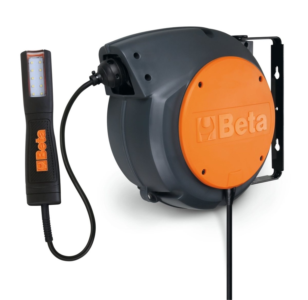 [018420821] Avvolgitore automatico completo di lampada a LED, 100-240Vac Beta 1842 15-H05/LED