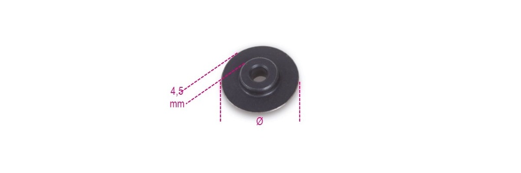[003380025] Coltello di ricambio per 336 e 338 per plastica Beta 338RP