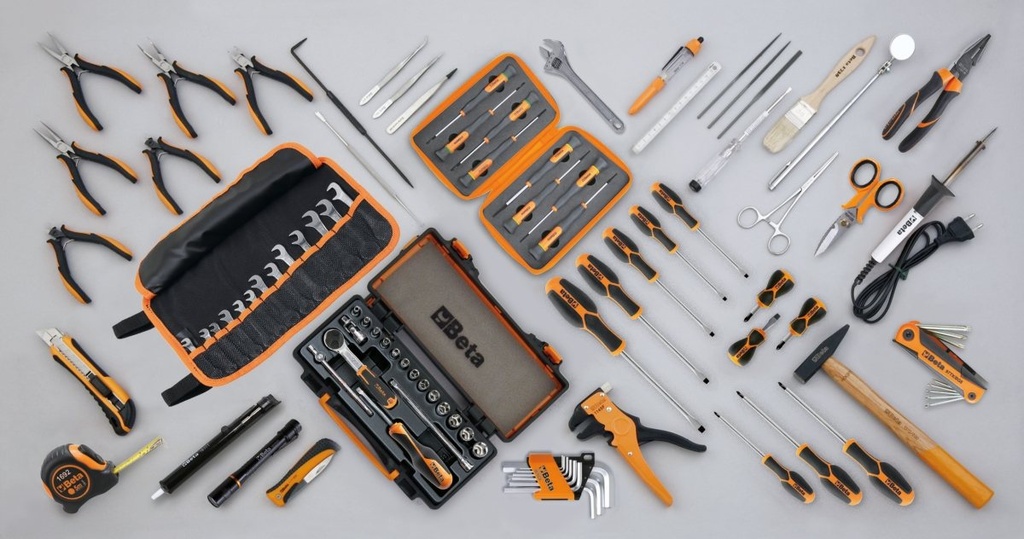 [059801082] Assortimento di 98 utensili per elettronica Beta 5980EL/B