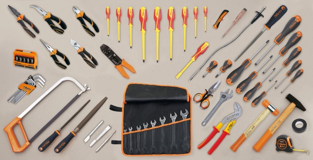 [059801083] Assortimento di 70 utensili per elettrotecnica Beta 5980ET/A