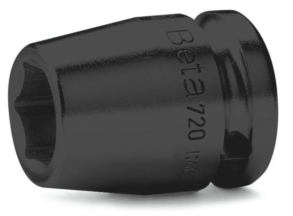 [007200014] Chiavi a bussola Macchina con attacco quadro femmina 1/2" bocca esagonale serie normale, fosfatate Beta 720 14